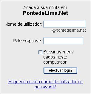 WebMail PontedeLima.Net